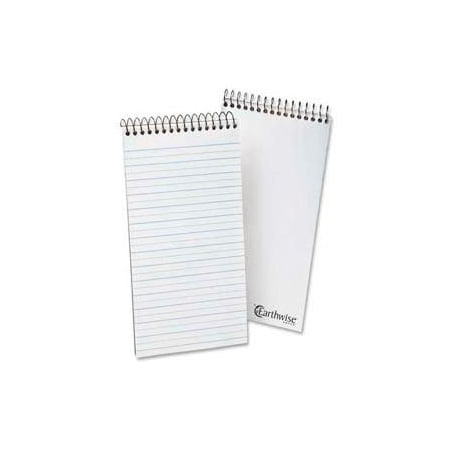 Esselte Esselte Earthwise Recycled Reporter's Notebook, 4 x 8, White, 70 Sheets/Pad 25281